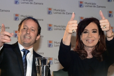 Insaurralde reiteró su apoyo a la candidatura de Cristina y aseguró que él “no se presentará”
