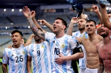 Arenga de Messi y mucha emoción: llega “Sean Eternos”, la serie del título en la Copa América