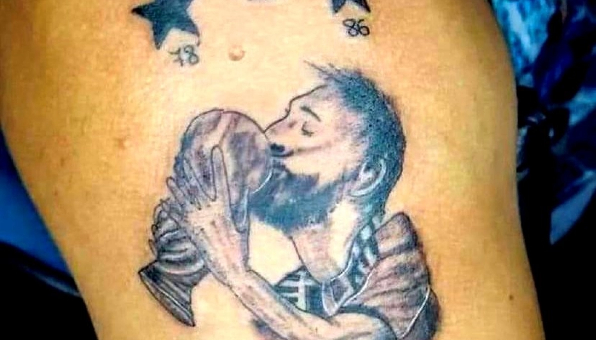 Podía “malir sal”: los peores tatuajes por la victoria de Argentina en Qatar