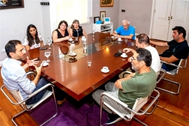 Petrecca se reunió con la titular de la Cámara Hotelera Gastronómica y elogió el trabajo coordinado