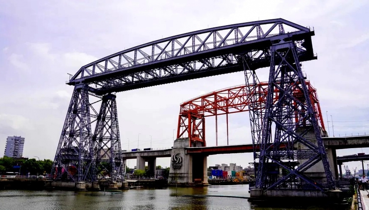 Para el turismo: volverá a funcionar el Puente Transbordador Nicolás Avellaneda