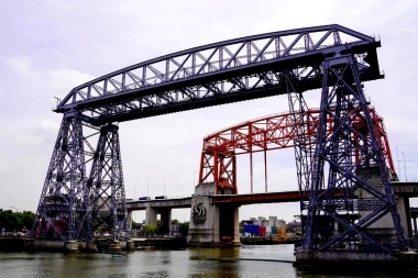 Para el turismo: volverá a funcionar el Puente Transbordador Nicolás Avellaneda