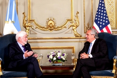 Alberto recibió al asesor de Biden con el objetivo de reforzar el vínculo con los Estados Unidos