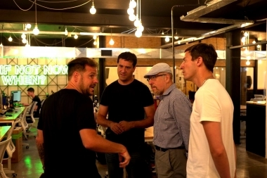 Abad continúa su campaña en Mar del Plata: recibió a otro legislador nacional