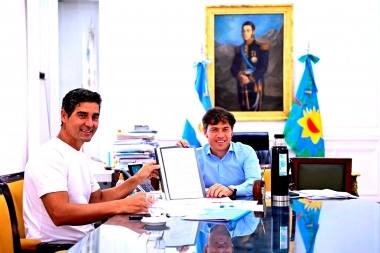 Circunvalación de Mar del Plata: Kicillof firmó junto a Y Zurieta el inicio de la pavimentación