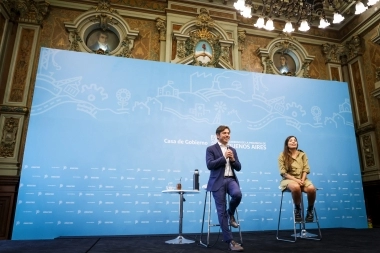 En el Salón Dorado, Kicillof y Vilar presentaron el programa “Mi Provincia Recicla”