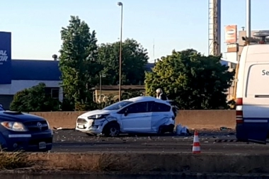 Choque en cadena en la Panamericana: participaron cinco vehículos