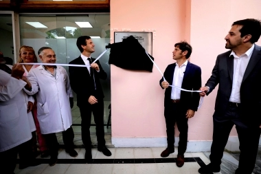 Kicillof junto a Mantegazza y Kreplak, presentó la provincialización del Hospital Ramon Carrillo