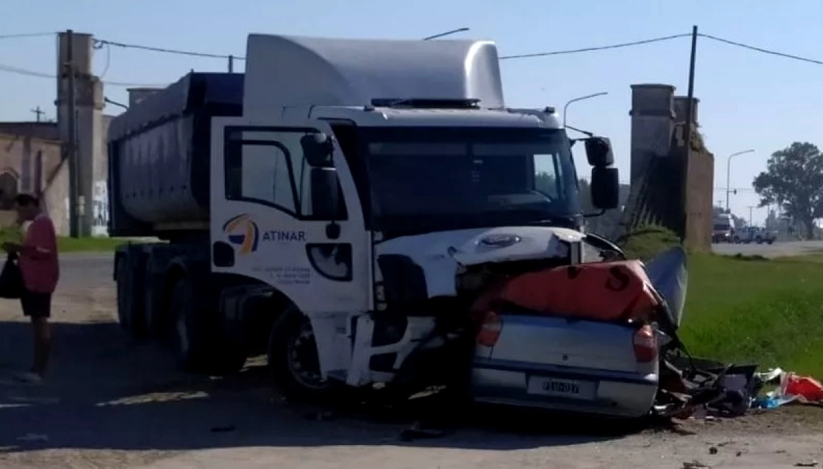 Choque frontal en la ruta Nacional 205 dejó 5 fallecidos, entre ellos dos niños