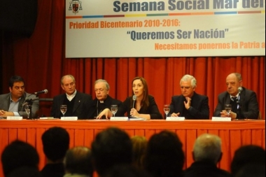 Vidal participará de un encuentro organizado por la Pastoral Social en Mar del Plata