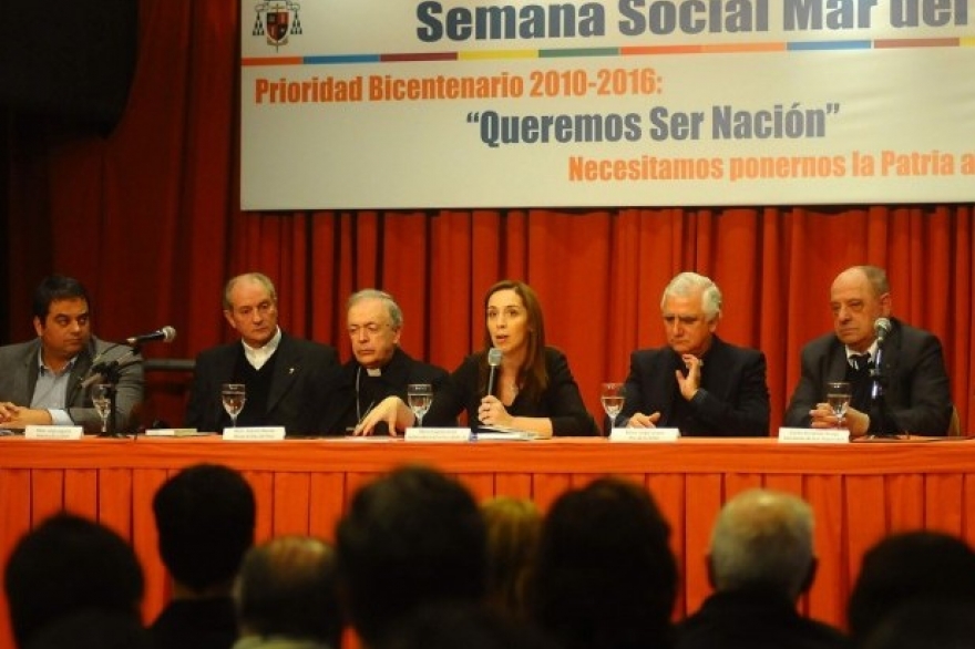 Vidal participará de un encuentro organizado por la Pastoral Social en Mar del Plata