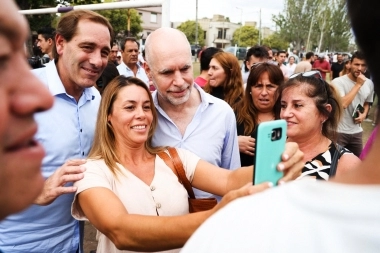 Larreta visitó a Garro y cuestionó el envío de gendarmería a la Provincia: “es un parche”