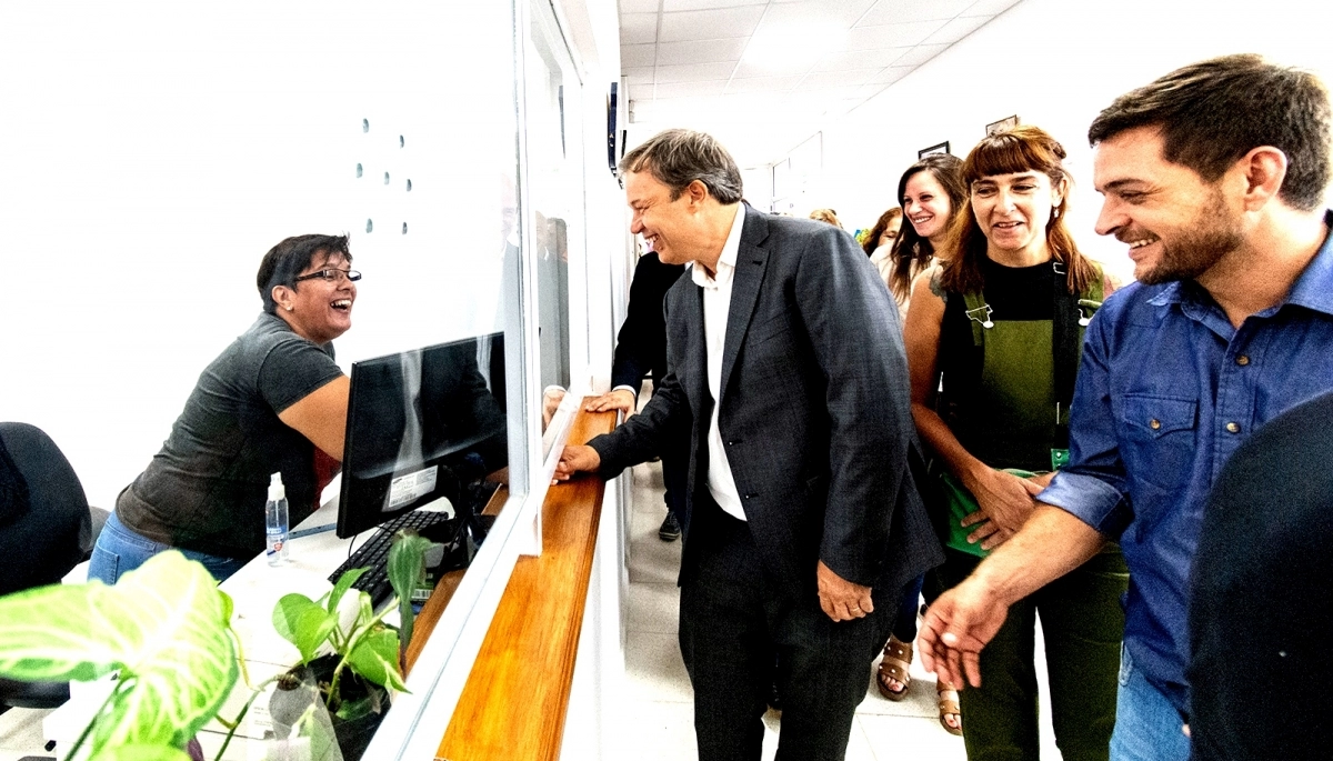 Cascallares y Fabiani inauguraron una nueva Delegación Municipal en Rafael Calzada