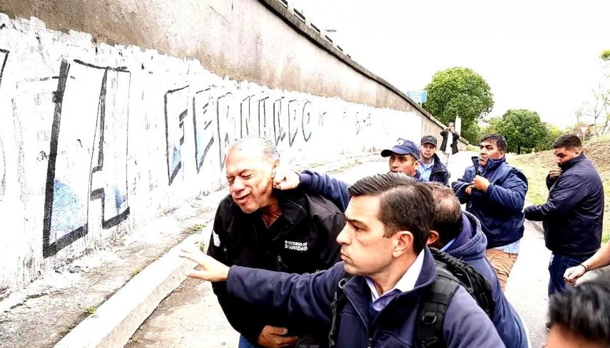 “Te prometen y jamás hacen nada", el descargó de un colectivero tras la agresión a Berni