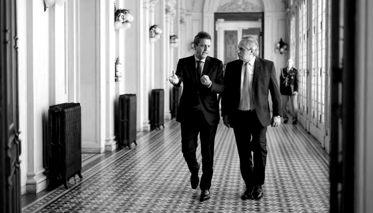 Alberto almorzó con Massa para intentar bajar las tensiones traídas de Washington