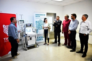 Provincia entregó equipo de última generación para el Hospital Materno Infantil de Tigre