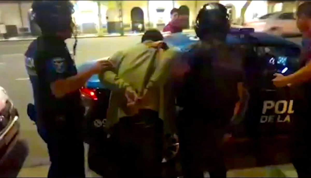 Policías de la Ciudad detuvieron a motochorros que arrebataron un costoso reloj en Retiro