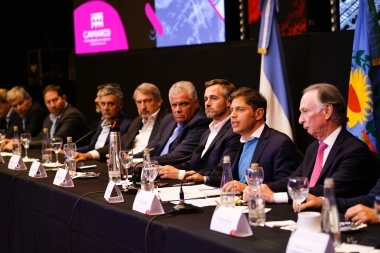 En Pilar, Kicillof cerró el 141º Consejo Federal de la Cámara Argentina de Construcción
