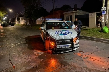 Entradera, fuga y persecución: robaron una casa y cayeron luego de chocar con una patrulla