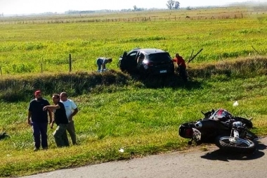 205, la ruta de la muerte: en cuatro días murieron dos motoqueros en incidentes viales