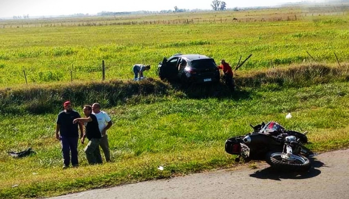 205, la ruta de la muerte: en cuatro días murieron dos motoqueros en incidentes viales