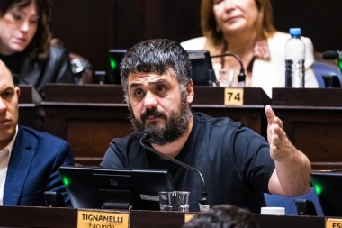 Desde La Cámpora, Tignanelli acusó a Larroque de buscar la ruptura del peronismo en la Provincia