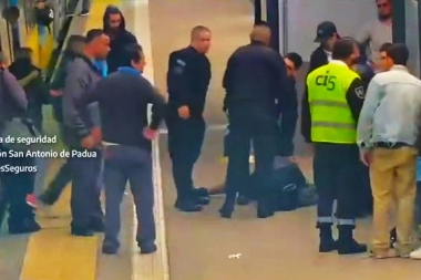 Tren Sarmiento: habría intentado robar un celular y agredió a un pasajero en el andén