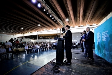 “Venimos de una época de muchas promesas incumplidas”, dijo Kicillof en Carlos Casares