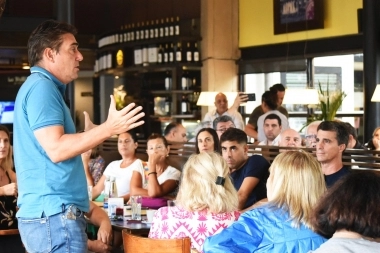 Allan recibió a Iguacel en La Plata y cuestionaron a Garro: “Falta orden, trabajo y educación”