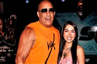 María Becerra se mostró junto a Vin Diesel en el Racing Fan Fest