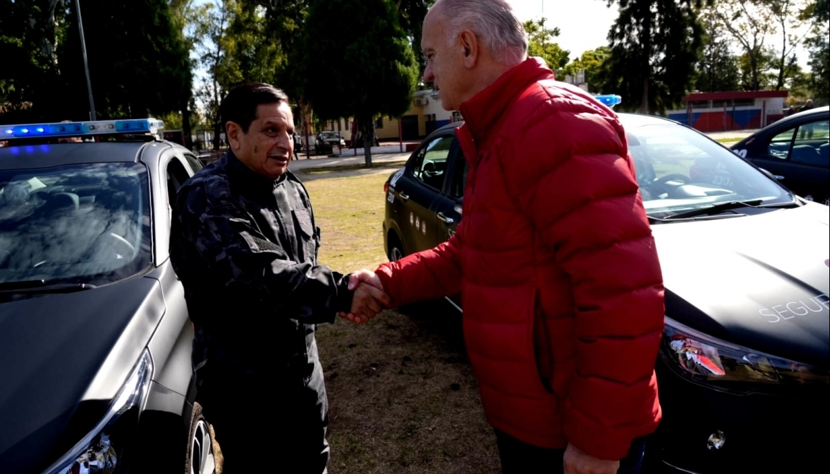 Lanús sumó diez nuevos móviles para la Fuerza de Seguridad municipal