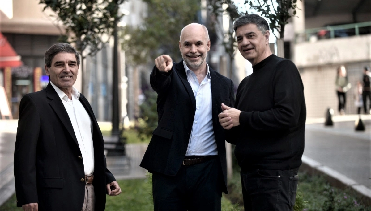 Tras el acuerdo con Patricia Bullrich, Larreta se mostró con Jorge Macri y Quirós