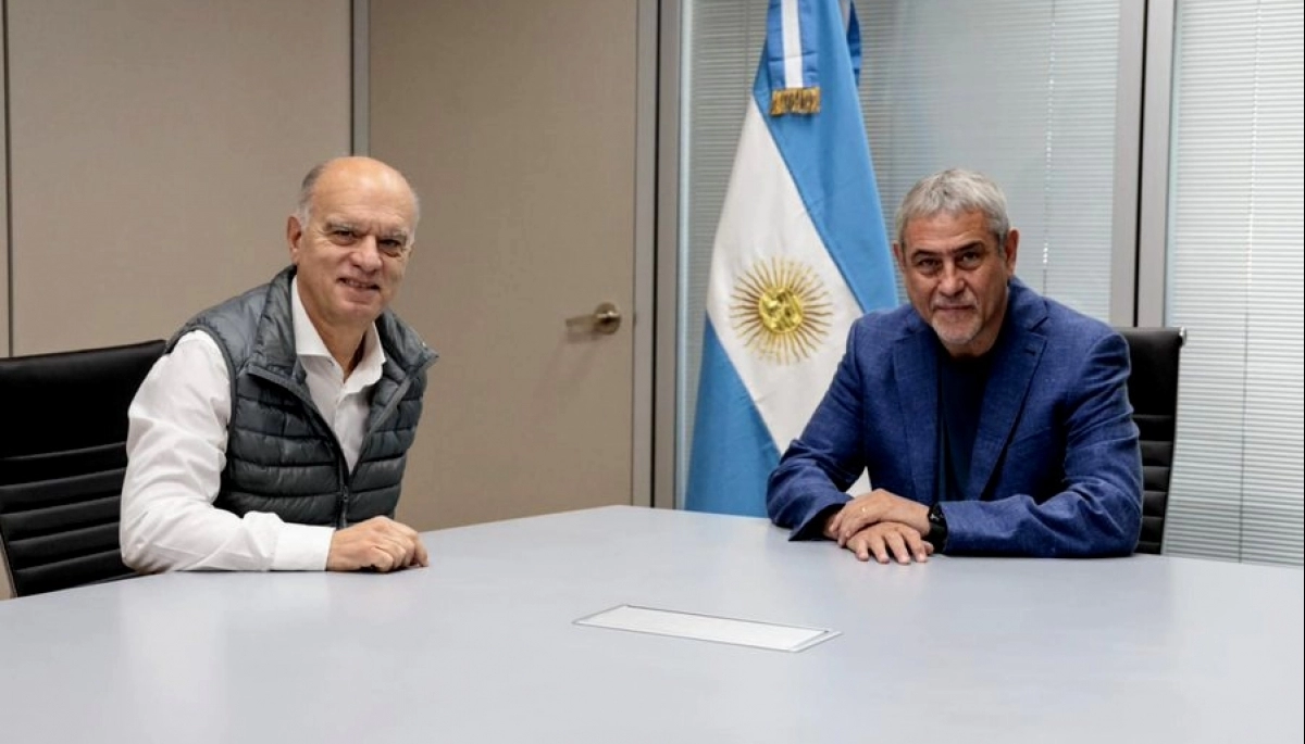 Sin grieta: Ferraresi y Grindetti se reunieron para hablar de la situación de Independiente
