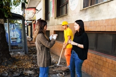 Vicente López continúa con obras para mejorar el espacio público del municipio