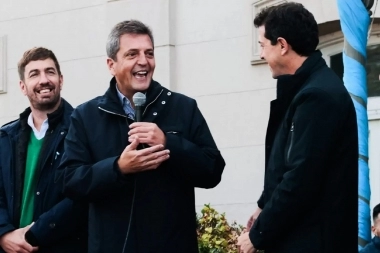 Entre rumores de fórmulas electorales, Massa y Wado de Pedro se mostraron juntos