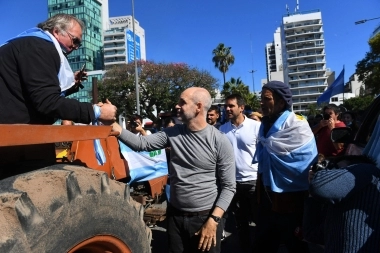 Larreta avisó al sector del campo que “será prioritario” y criticó las retenciones