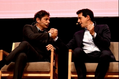 No fue en La Plata, pero sí en el CCK: Kicillof y Wado tuvieron su foto postergada