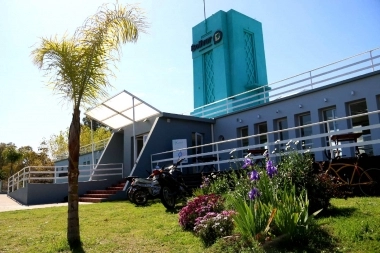 Denuncian que el municipio de Bolívar dejó al “abandono” una planta de residuos cloacales