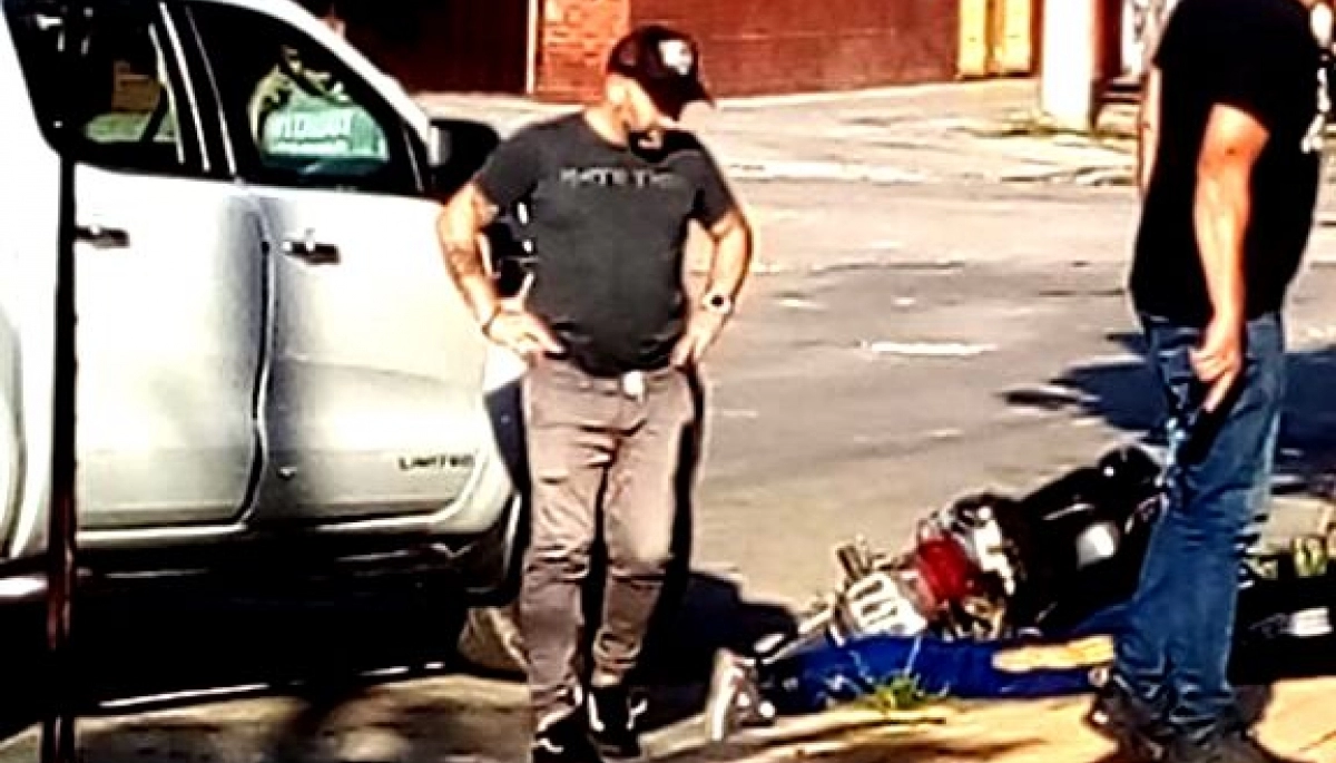 Una costumbre: el intendente interino de Lanús volvió a detener a un delincuente