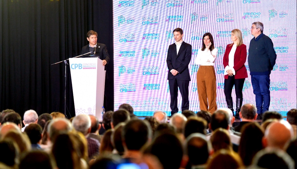 Kicillof abrió el Congreso Productivo: “Lo único inviable es tener un Gobierno que sea indiferente"