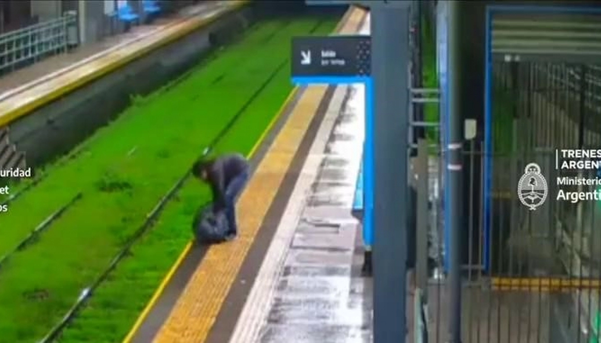 La Plata: robó varios kilos de cables en la estación Gonnet y lo detuvieron en Tolosa