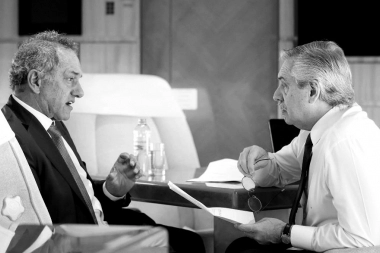 "Daniel, con vos hasta el final", le dijeron Alberto, Cafiero y Tolosa Paz a Scioli un día antes de bajen su candidatura