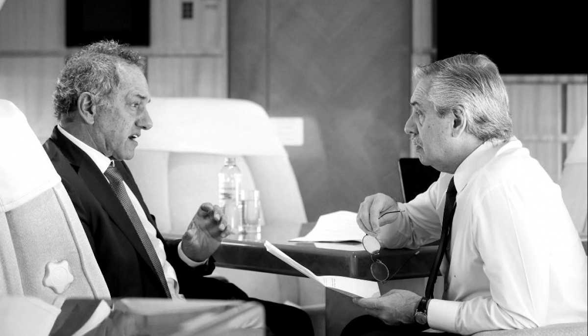 "Daniel, con vos hasta el final", le dijeron Alberto, Cafiero y Tolosa Paz a Scioli un día antes de bajen su candidatura