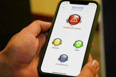 Para mayor seguridad de sus vecinos, Almirante Brown lanzó su app “Brown Previene”