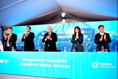 Gasoducto, 9 de julio, la foto de unidad y el guiño de Cristina a Massa