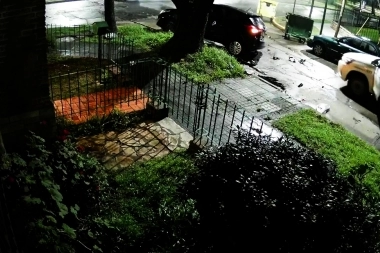 Cuatro jóvenes que escapaban de la policía protagonizaron un terrible choque en la madrugada
