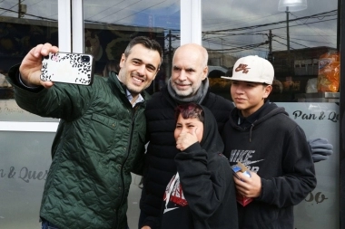 Larreta continúa su campaña: visitó el oeste del Gran Buenos Aires con candidatos locales