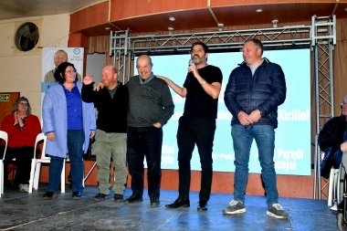 Bianco llevó el respaldo de Kicillof a la precandidatura de Wischnivetzky en Mar Chiquita
