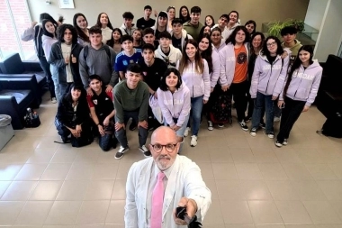 Estudiantes de Adolfo Gonzales Chaves visitaron el Campus Universitario de Tandil