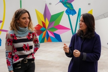 Soledad Martínez recorrió el Centro Barrial local, en el marco de los ocho años de su funcionamiento